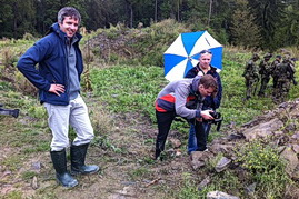 natáčení v pevnůstce Radíkov